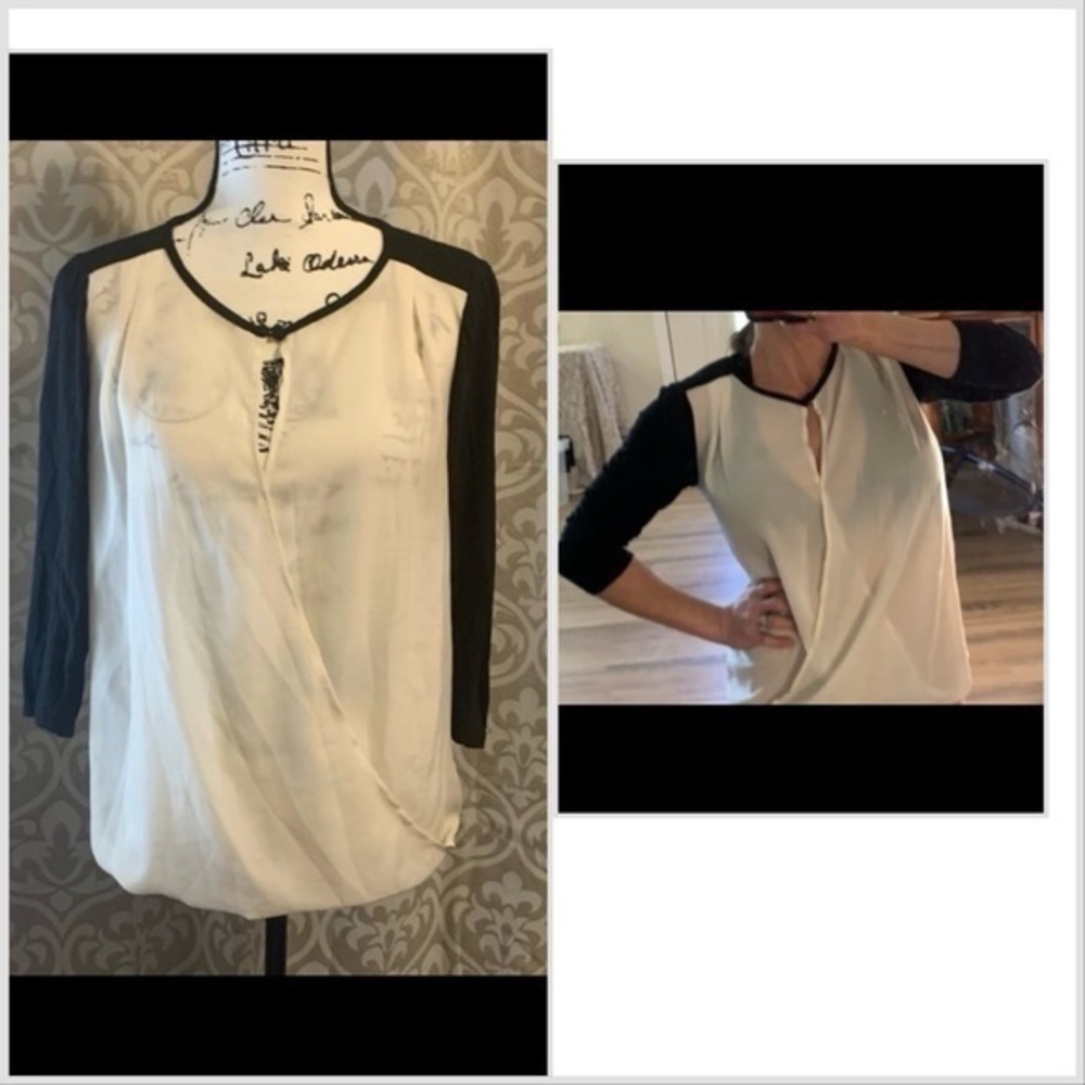 Express top semi sheer size XS in excellent condition